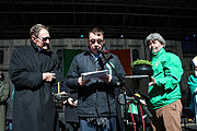 Blessing of the Shamrocks mit Father Ray Kelly  (©Foto: Martin Schmitz)